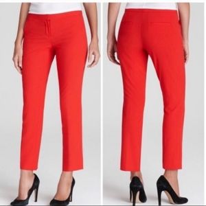 Vince Camuto Red Cropped Pants